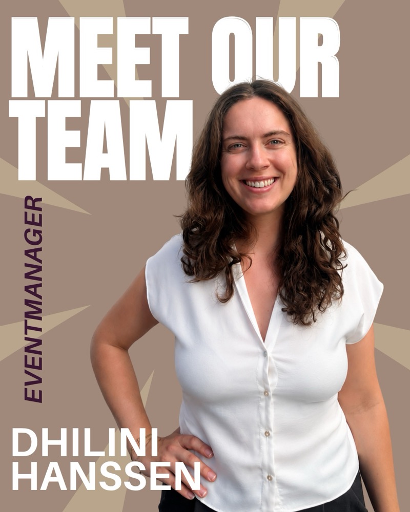 Dhilini, eventmanager van KOM Catering